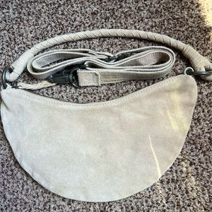 NWOT Free People Suede Crossbody